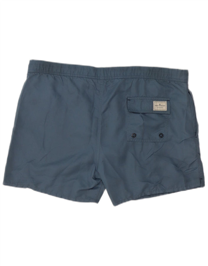 FRANSK FORBINDELSE Herre badeshorts Stor Grå Polyester