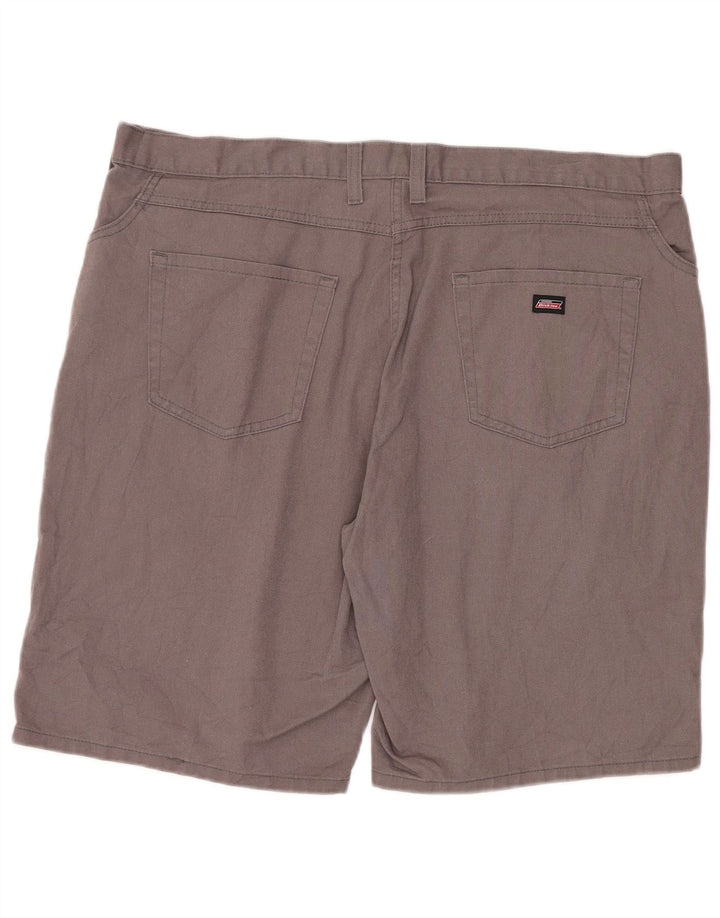 DICKIES Mens Casual Shorts W42 2XL Grey Colourblock Polyester
