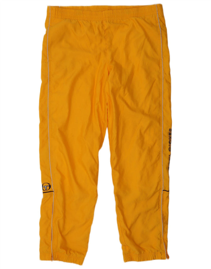 Sergio Tacchini Mens Graphic Tracksuit Trousers Joggers Large Yellow