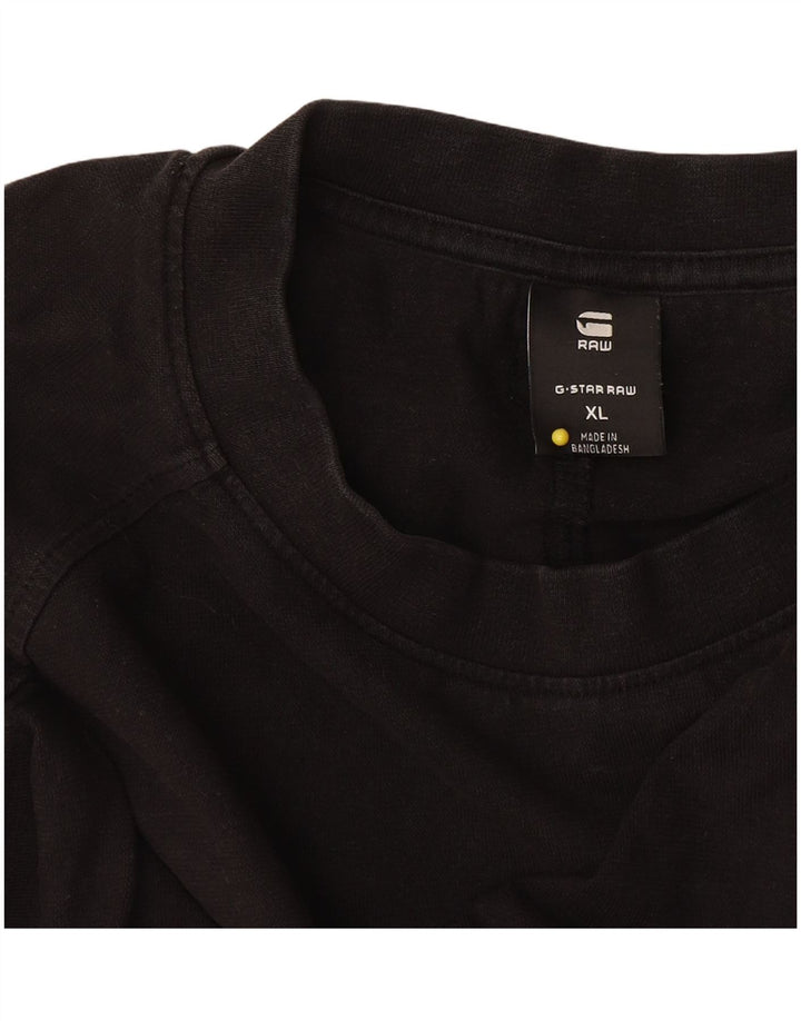 T-shirt grafica da uomo G-Star Top XL Nera