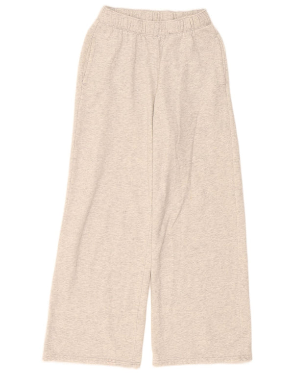 Hollister Pantalon de survêtement coupe ample à taille ultra haute pour femme UK 2 2XS Gris