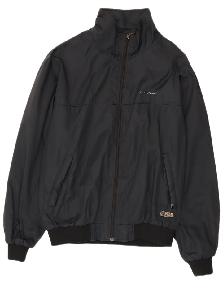 North Sails Herren Bomberjacke UK 42 XL Schwarz Polyamid