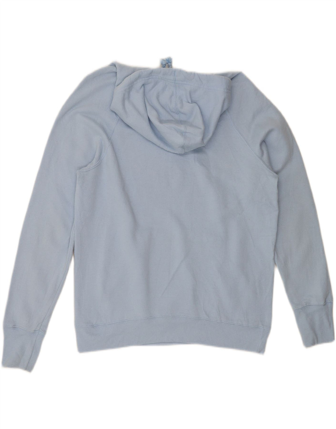 CHAMPION Womens Graphic Hoodie Jumper UK 16 Large Blue Polyester Vintage Champion and Second-Hand Champion from Messina Hembry 