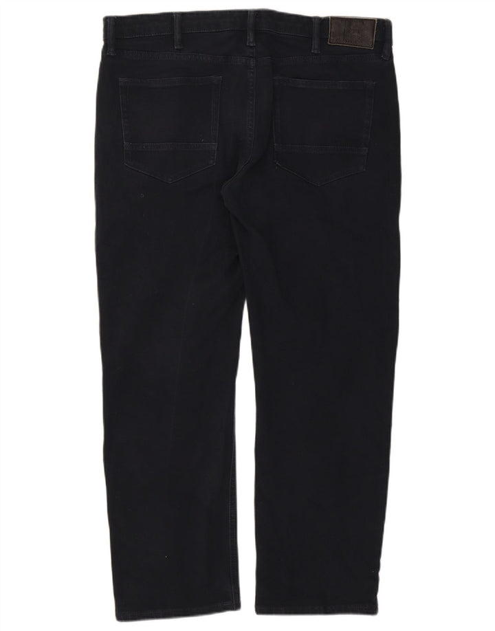 Marks & Spencer Straight Jeans til mænd W36 L29 Marineblå bomuld