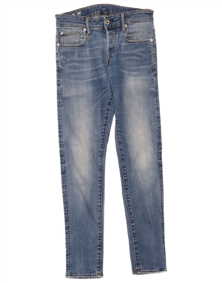 Calça jeans skinny masculina G-Star W29 L30 azul poliéster