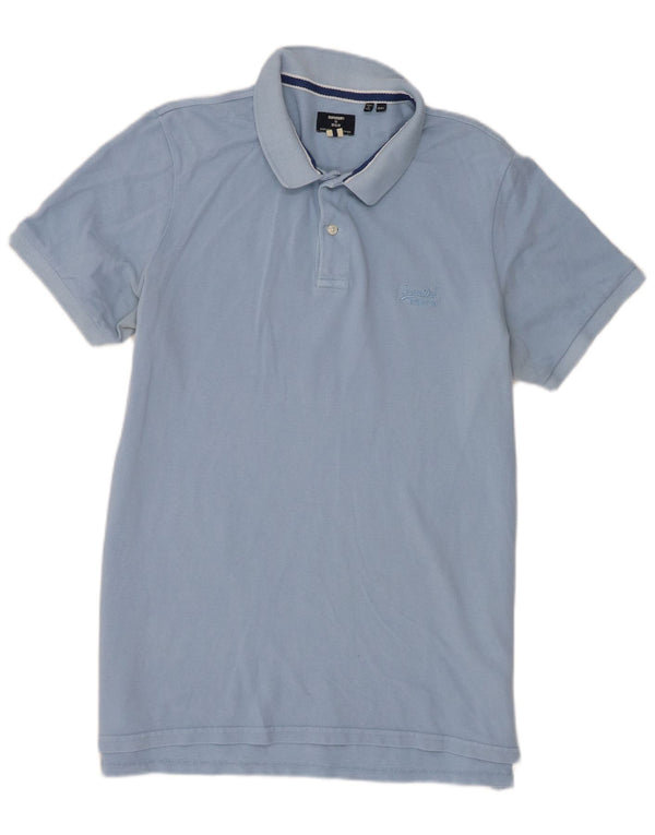 Tricou polo pentru bărbați Superdry 2XL, bumbac albastru