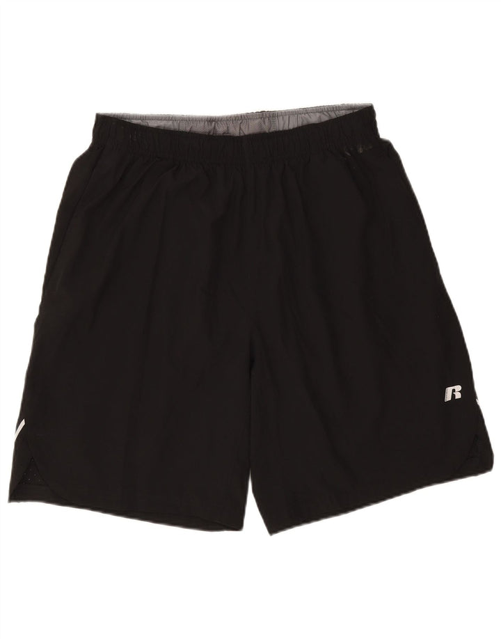 Russell Athletic Mens Sport Shorts Medium Black
