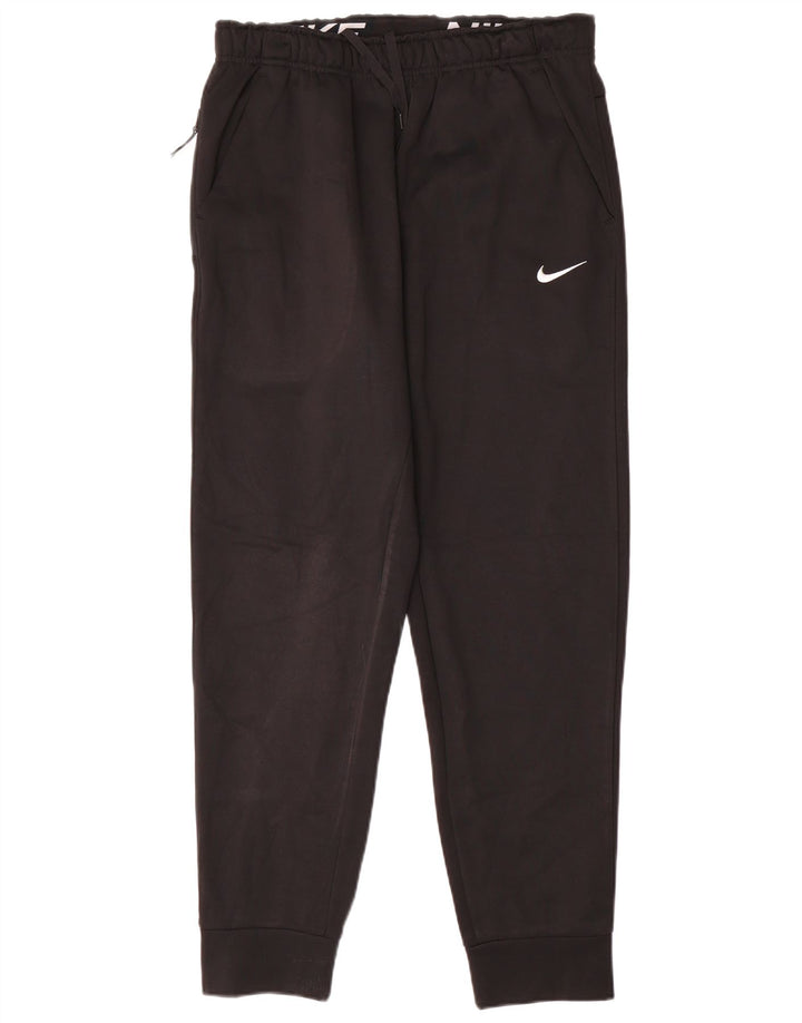 Nike Mens Therma-Fit Tracksuit Trousers Joggers Medium Black Polyester