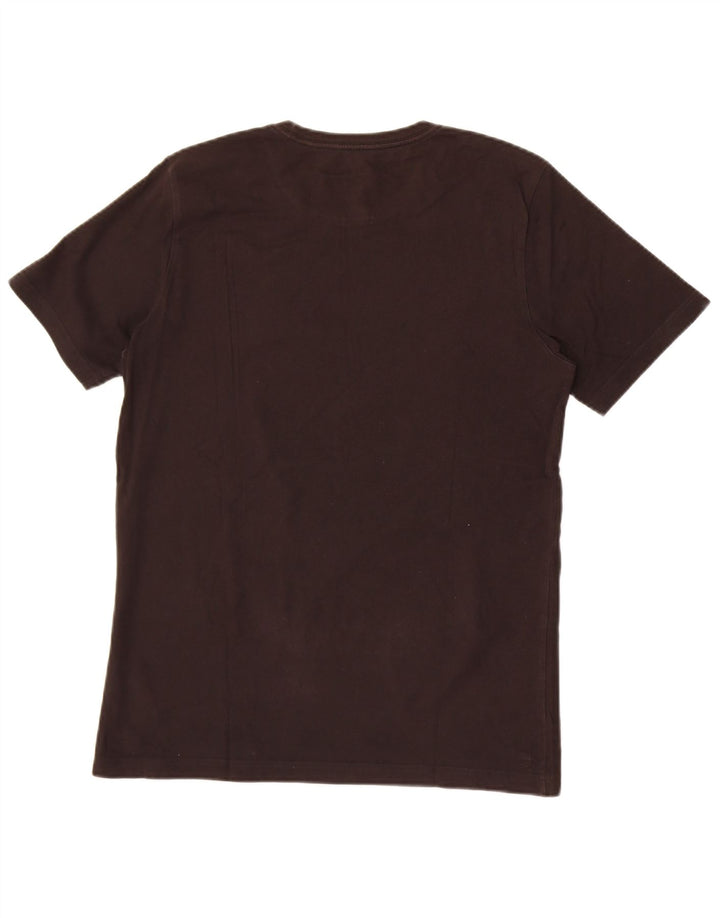 Puma Mens Graphic T-Shirt Top Small Black Cotton