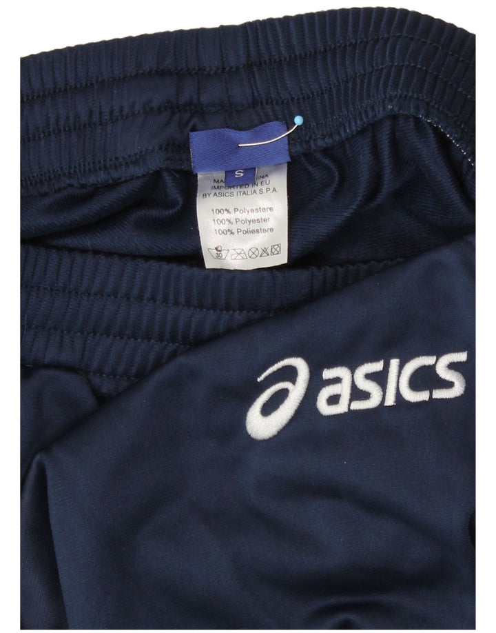 Asics Træningsdragtsbukser til mænd Små marineblå polyester