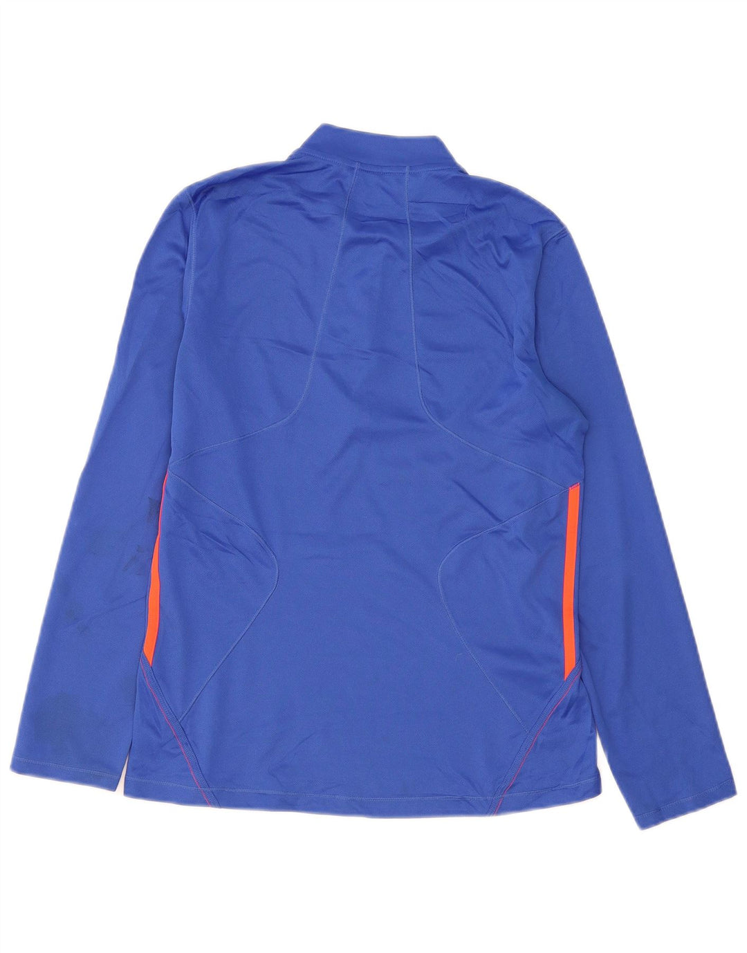 ADIDAS Womens Climalite Pullover Tracksuit Top UK 16/18 Large Blue