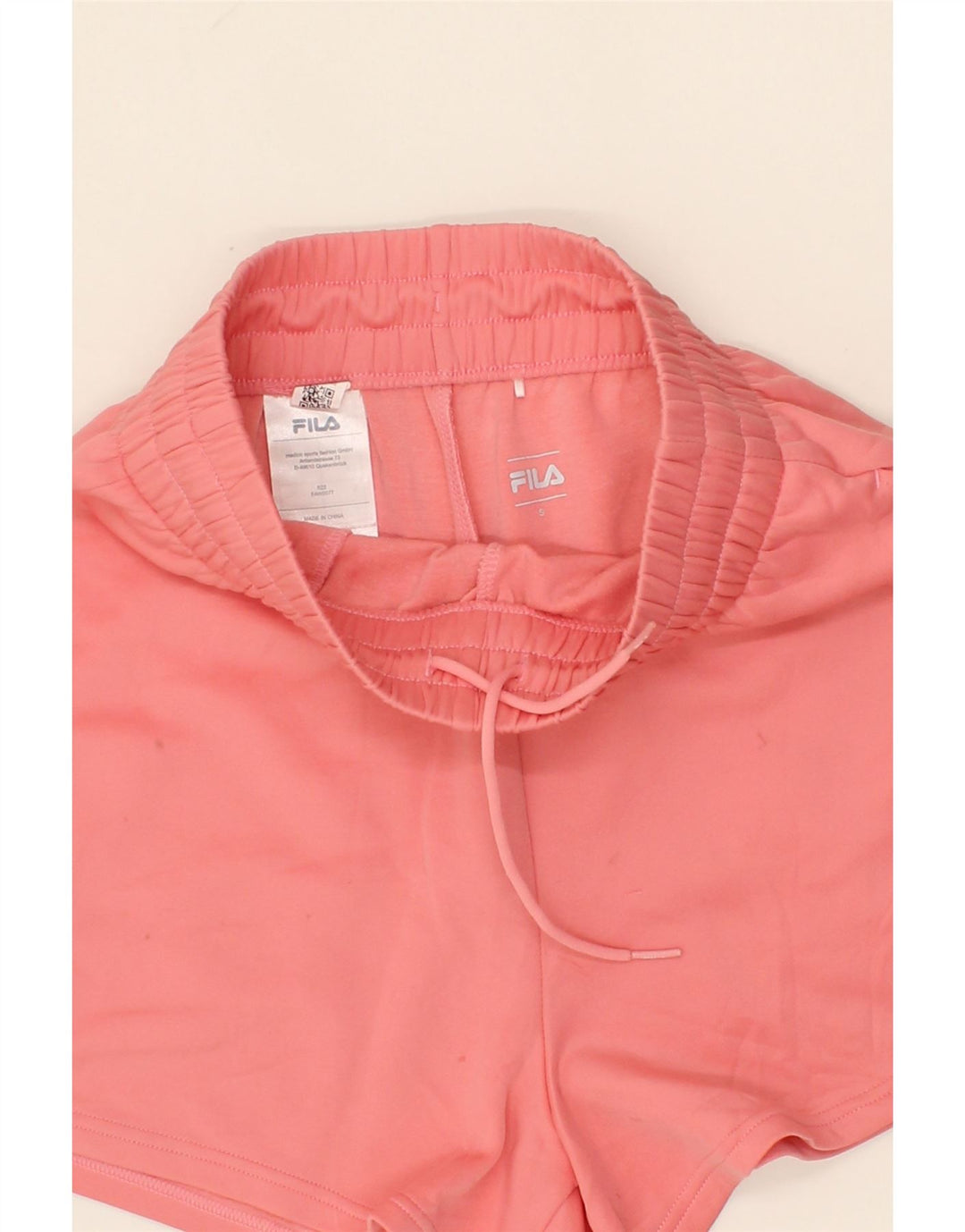FILA Womens Sport Shorts UK 10 Small Pink Modal Vintage Fila and Second-Hand Fila from Messina Hembry 