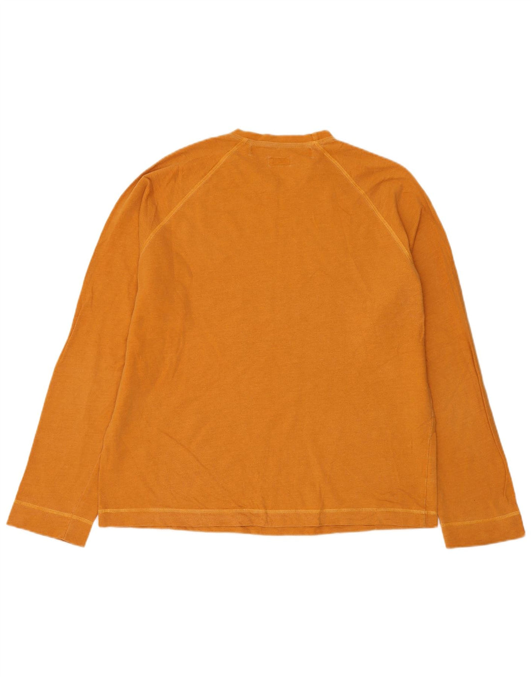 STEFANEL Mens Sweatshirt Jumper XL Orange Cotton