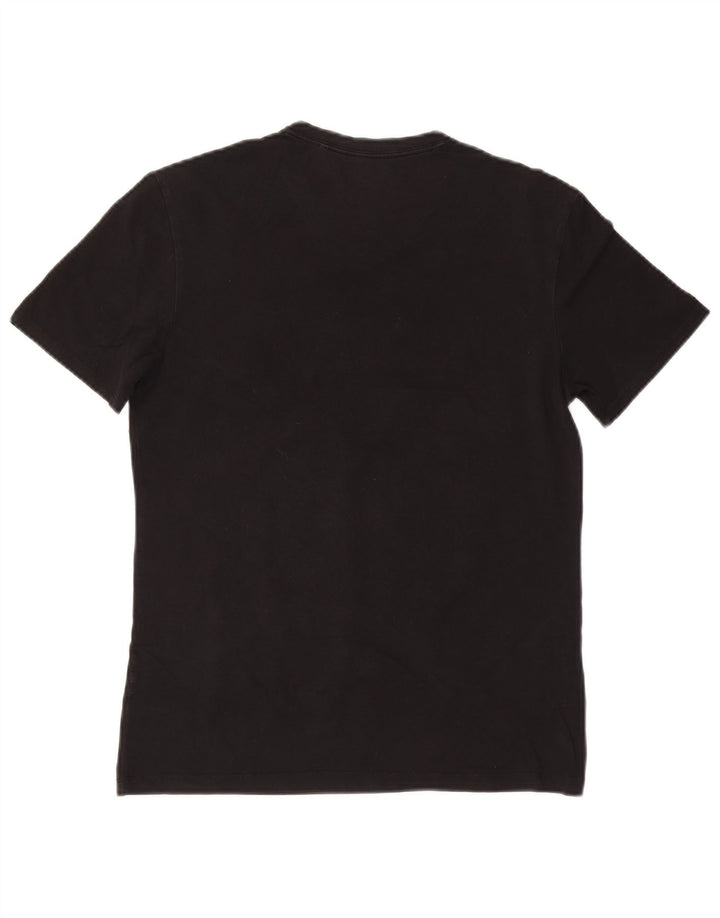 Guess Herre grafisk T-shirt Top Medium Sort