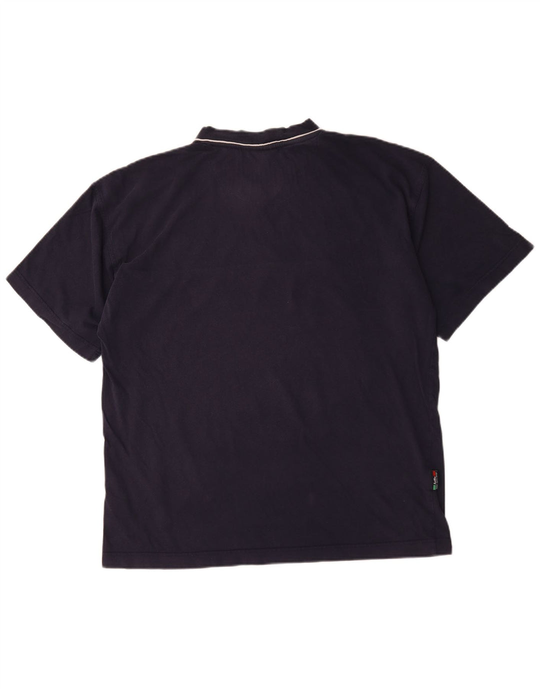 Lotto Mens T-Shirt Top Large Navy Blue Cotton
