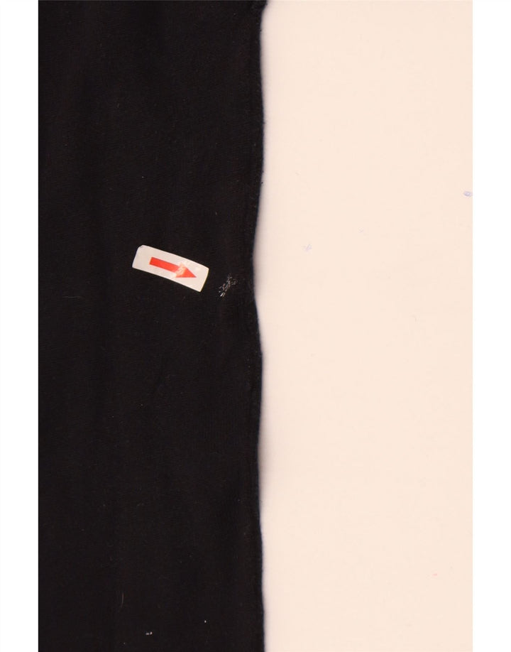 O'Neill Mens V-Neck Jumper Sweater Large Black Cotton