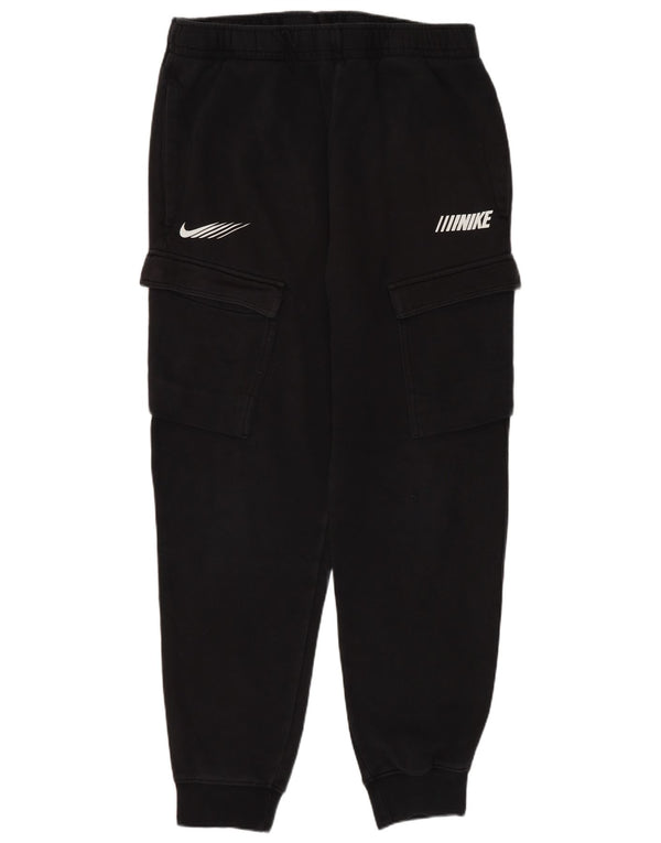 Nike Mens Graphic Cargo tréningruha nadrág kocogó középfekete pamut