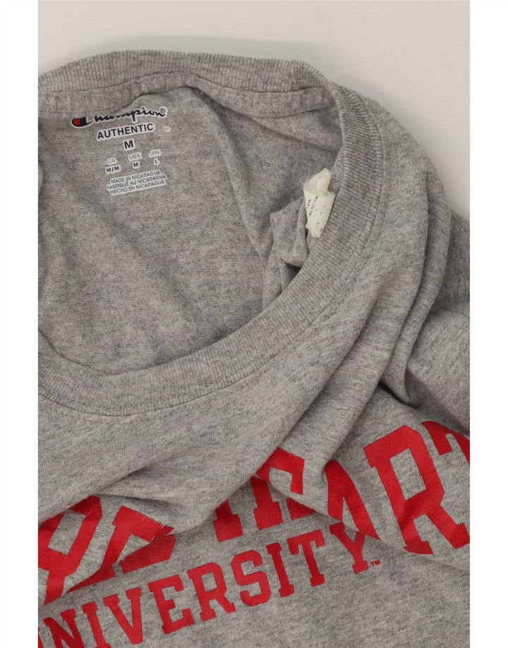 Męska koszulka graficzna Champion Top Medium Grey Sports