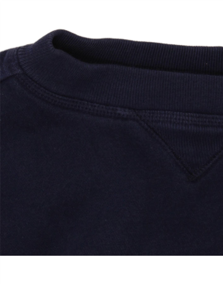 Helly Hansen Boys Graphic Sweatshirt Jumper 15-16 Years Navy Blue Cotton