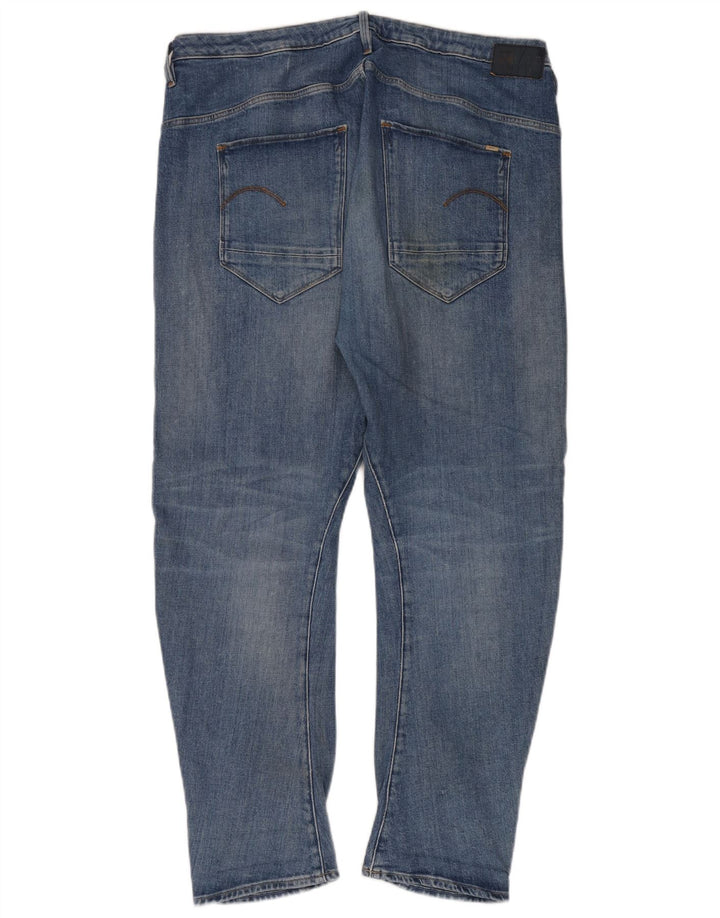 G-Star Mens Slim Jeans W33 L28 Blue Cotton