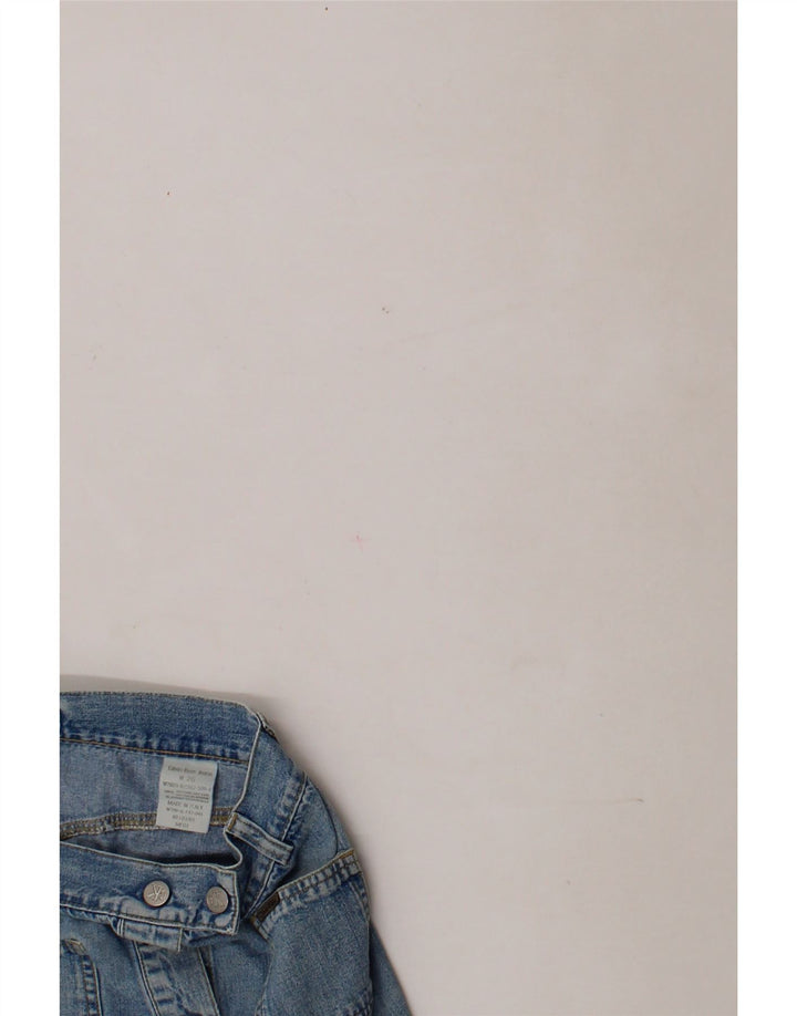 CALVIN KLEIN Womens Regular Denim Skirt W26 Small Blue Cotton Vintage Calvin Klein and Second-Hand Calvin Klein from Messina Hembry 