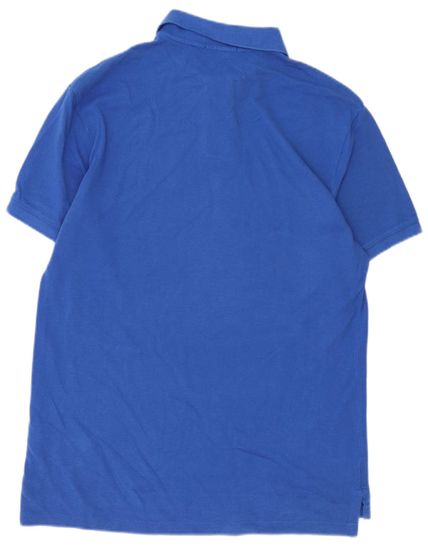 Polo Ralph Lauren Mens Slim Fit Polo Shirt Large Blue Cotton