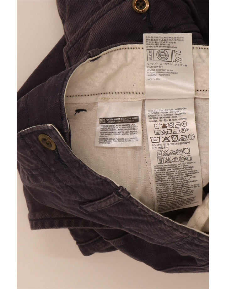 Shorts cargo masculino Levi's W32 médio azul marinho algodão