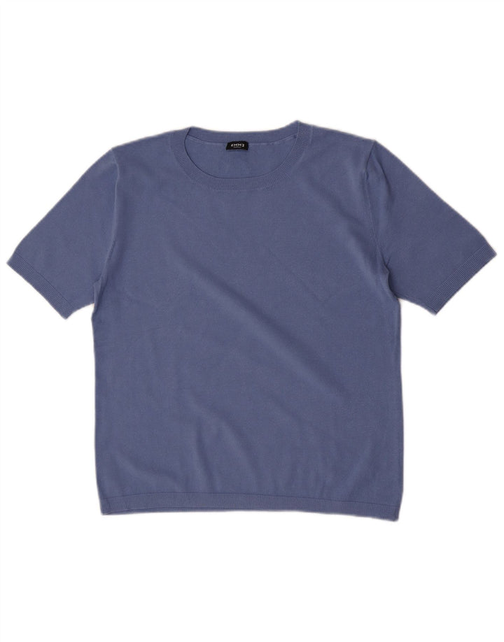 Marella Womens EMME Blouse Top UK 10 Small Blue