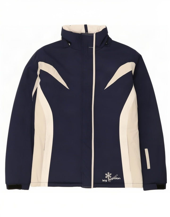 Γυναικείο μπουφάν σκι MC Kee's IT 44 Medium Navy Blue Colourblock