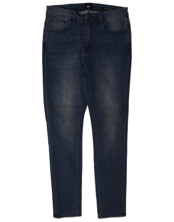 Lee Mens Z-One Tapered Skinny Jeans W32 L30 Blå Bomuld