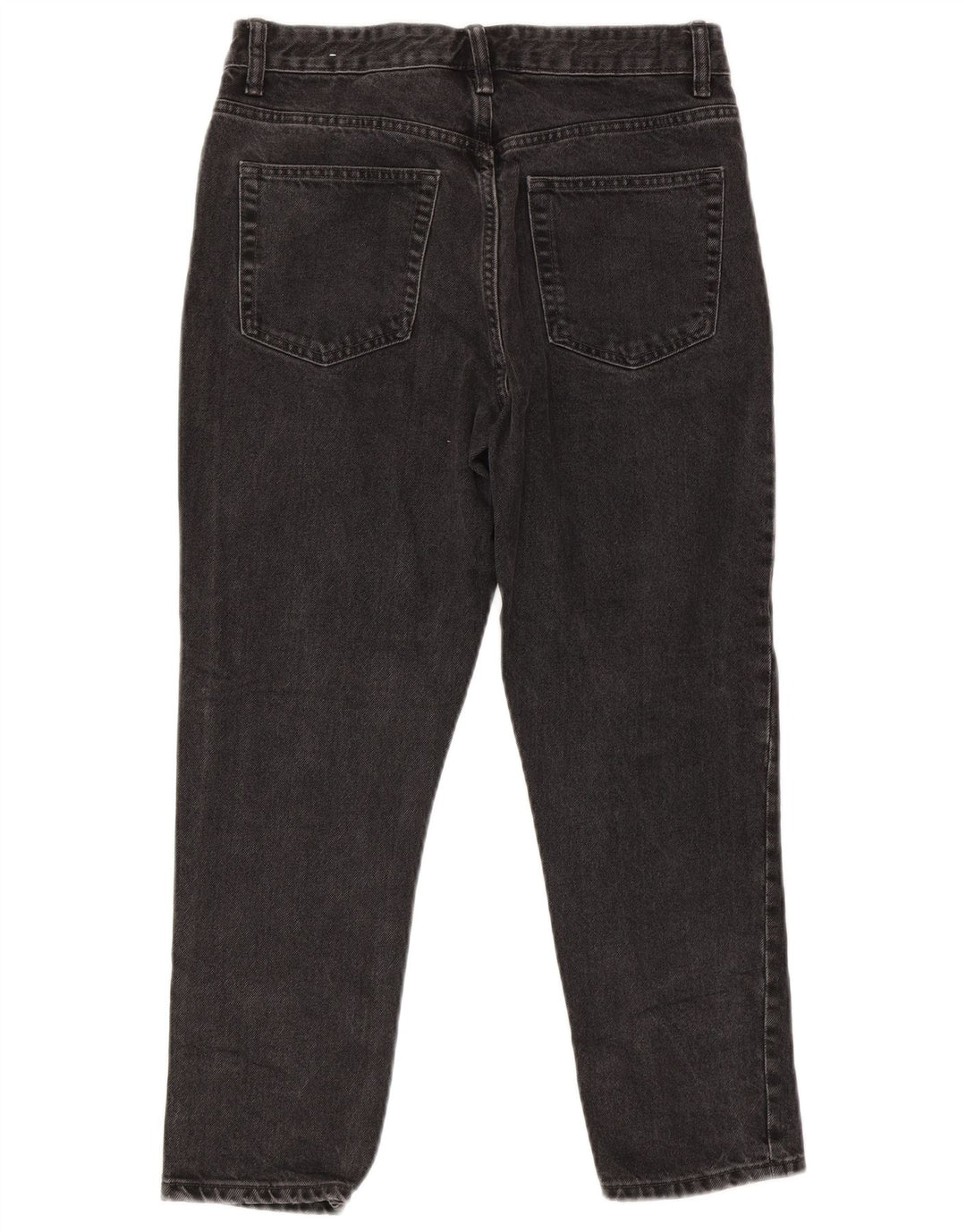 Zara Mens Straight Jeans EU 38 Small W30 L25 Grey Cotton