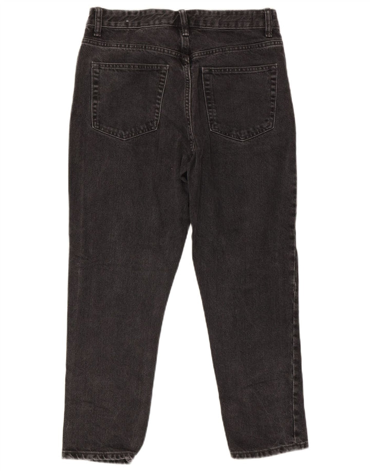 Zara Mens Straight Jeans EU 38 Small W30 L25 Grey Cotton