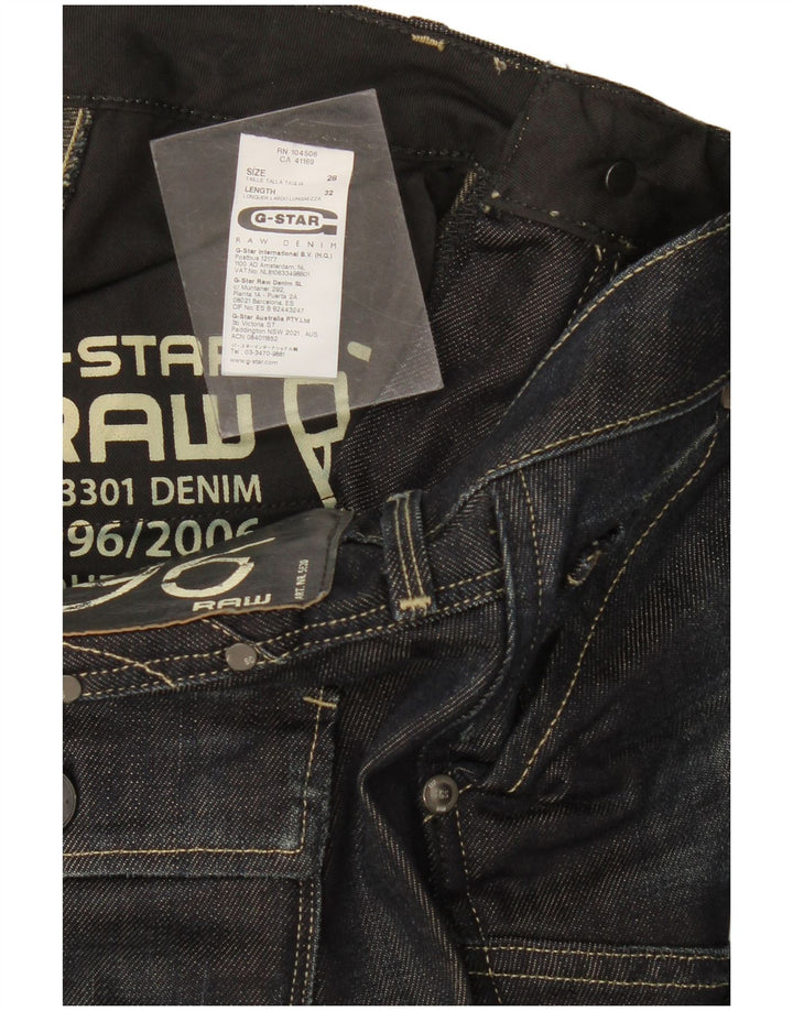 G-Star Dame Slim Jeans W28 L32 Marineblå Bomuld