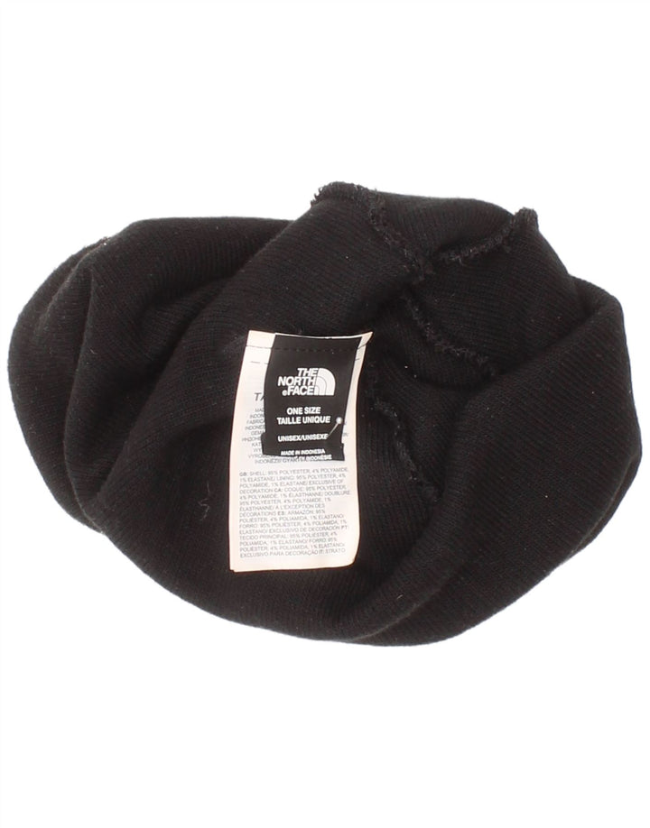 The North Face Mens Beanie Hat One Size Black Polyester