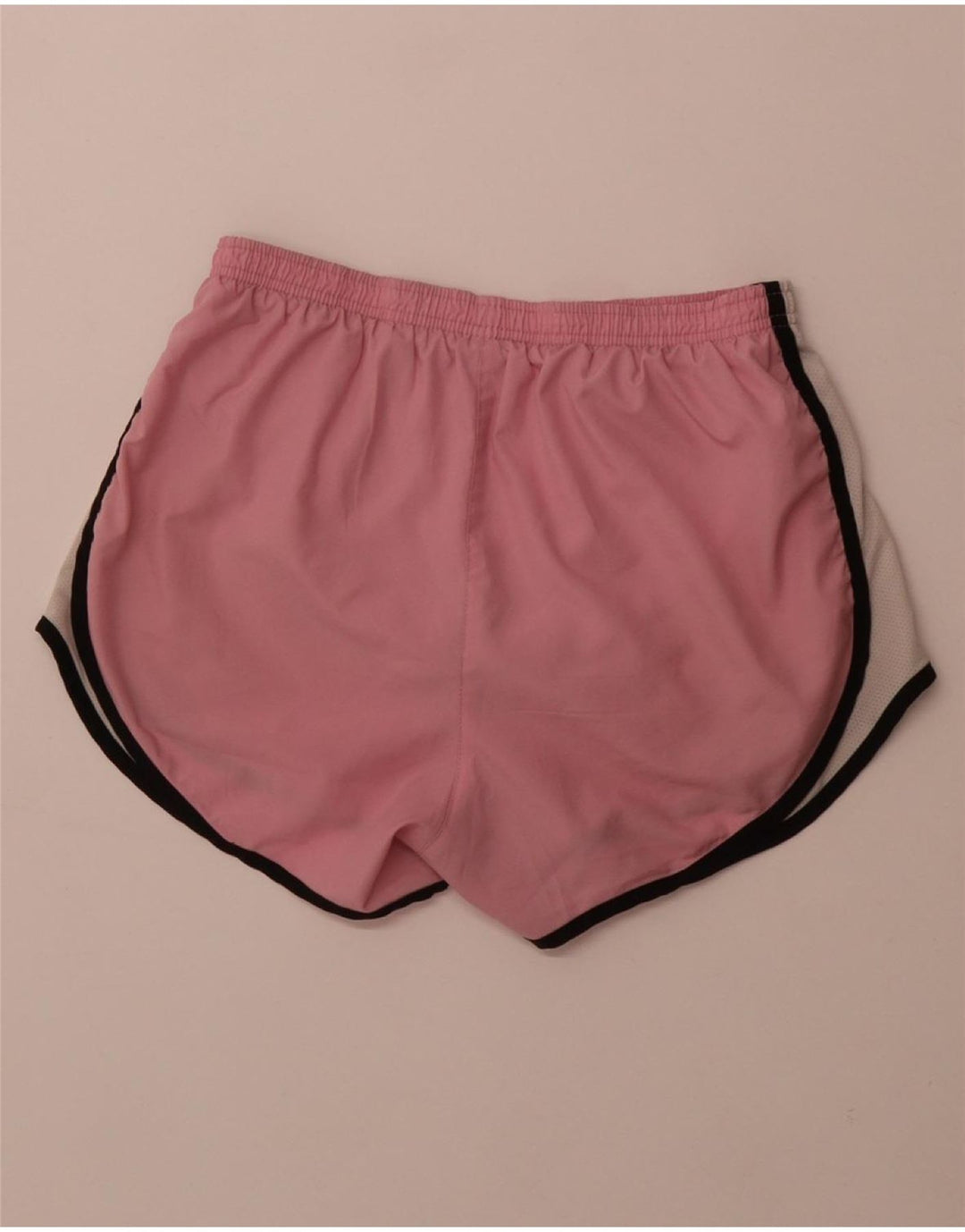 NIKE Womens Sport Shorts UK 8/10 Small  Pink Colourblock Polyester