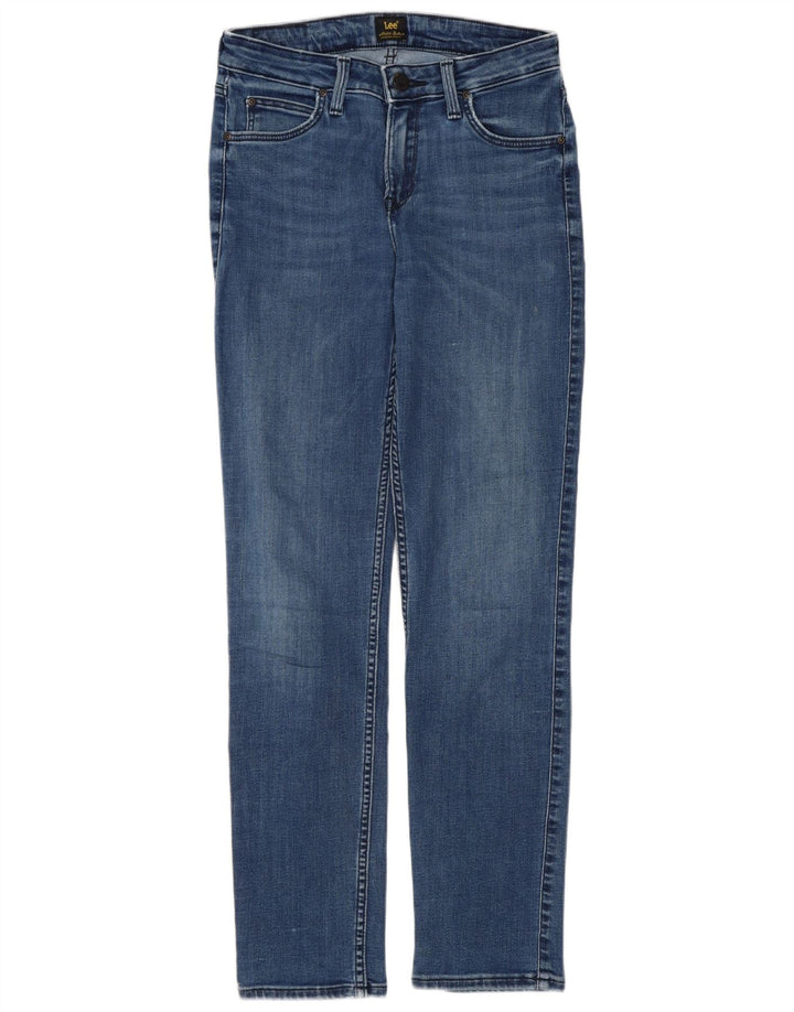 Lee Damen Slim Jeans W26 L27 Blau