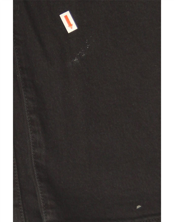 Levi's Mens 501 Straight Jeans W32 L28 Black Cotton
