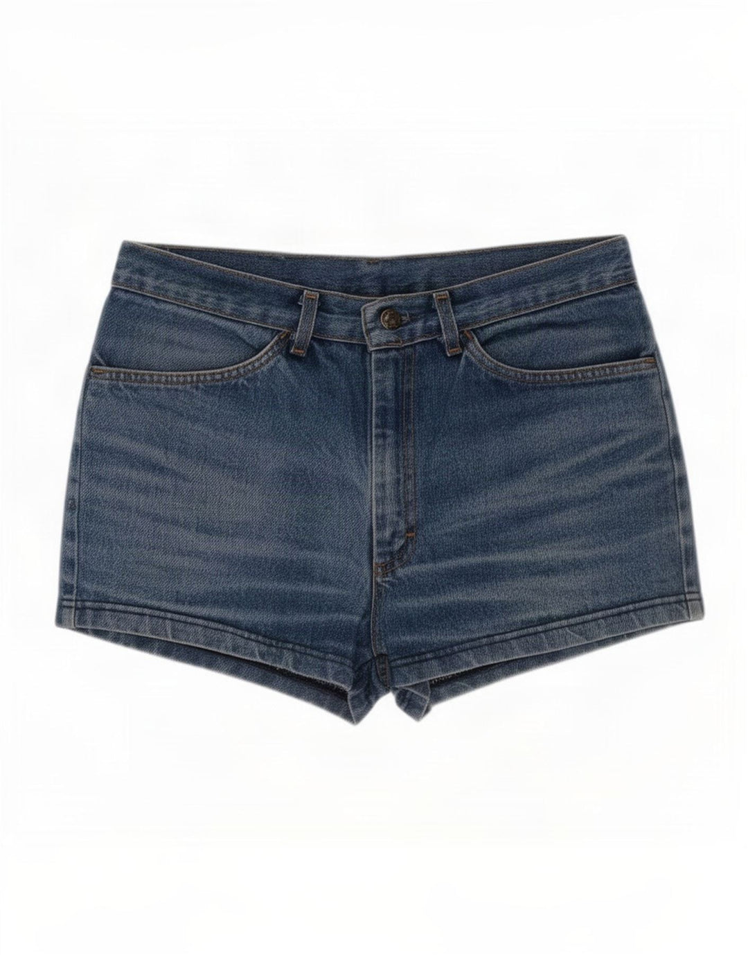 Pantaloncini di jeans da donna Mustang W28 Blu medio