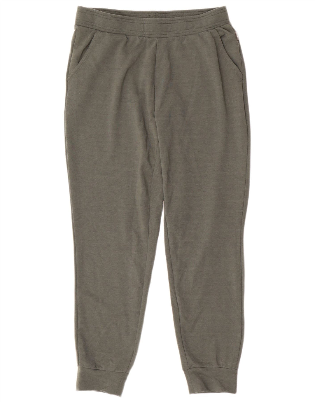 EDDIE BAUER Pantalon de survêtement pour femme Joggers UK 10 Small Kaki Polyester