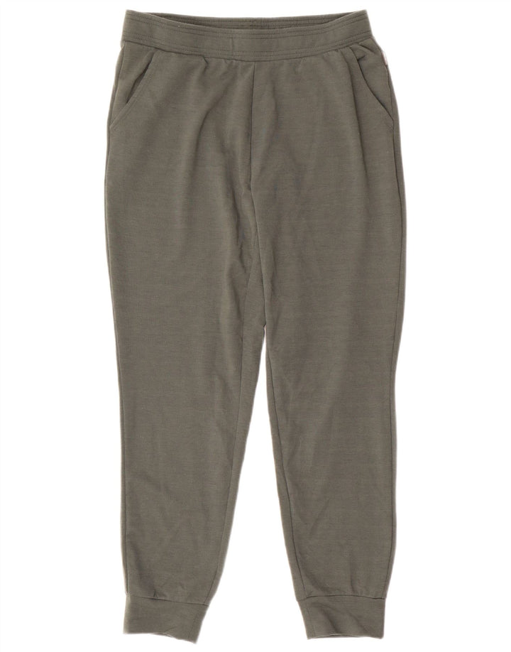 EDDIE BAUER Pantalon de survêtement pour femme Joggers UK 10 Small Kaki Polyester