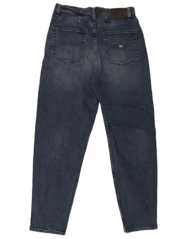 Tommy Hilfiger Womens Mom Ultra High-Rise Tapered Jeans W29 L28 Blue
