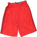 NIKE Mens Dri Fit Sport Shorts Small Red Colourblock Polyester Vintage Nike and Second-Hand Nike from Messina Hembry 