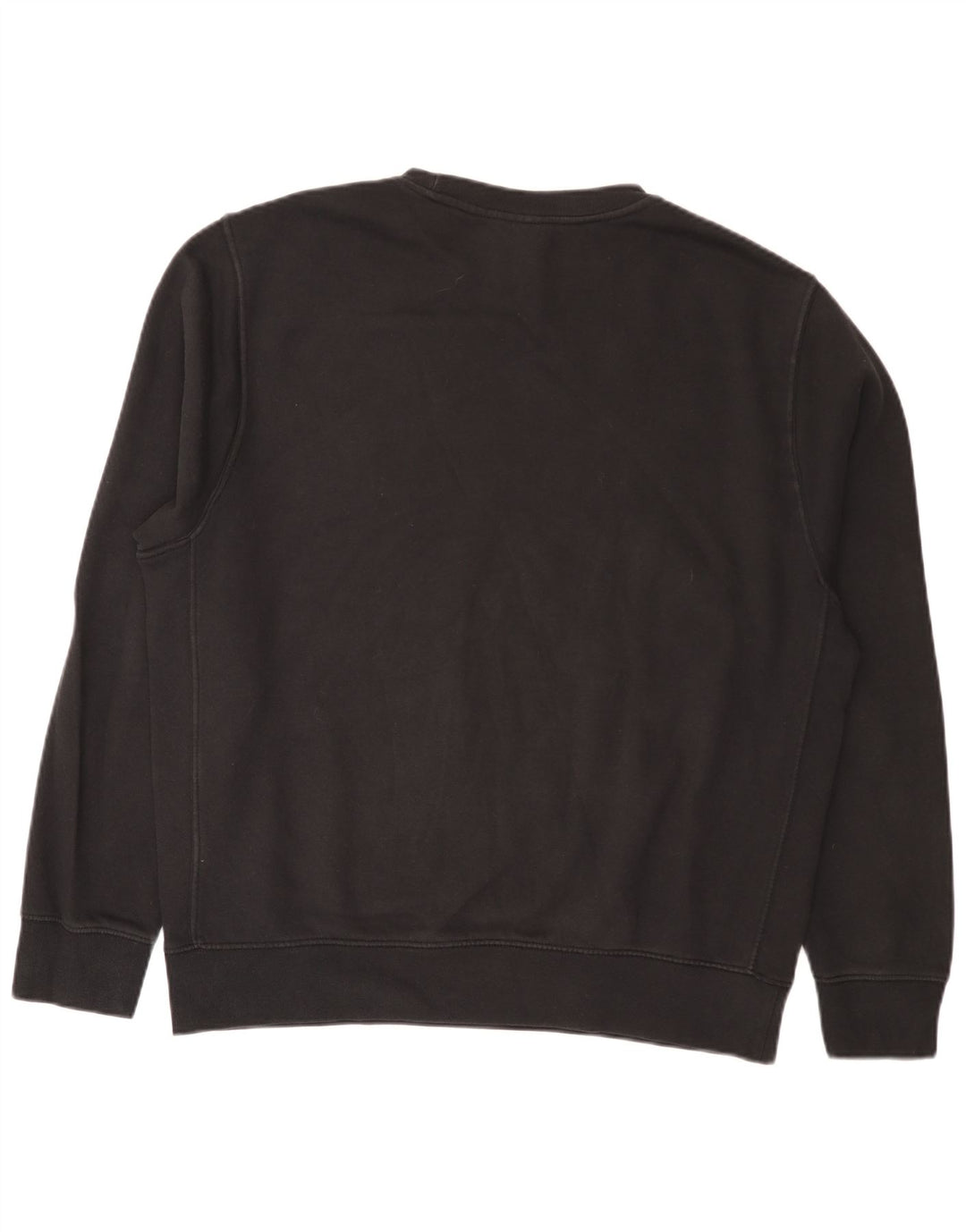 Nike Herre grafisk Regular Fit Sweatshirt Jumper Stor sort bomuld