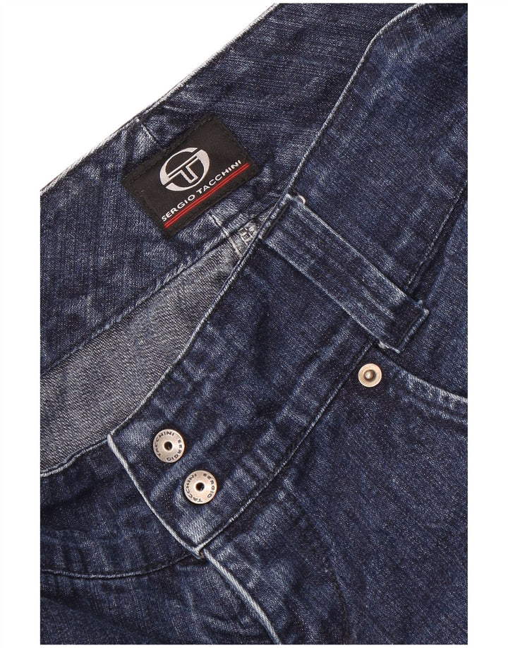 Sergio Tacchini Womens Straight Jeans W32 L28 Navy Blue