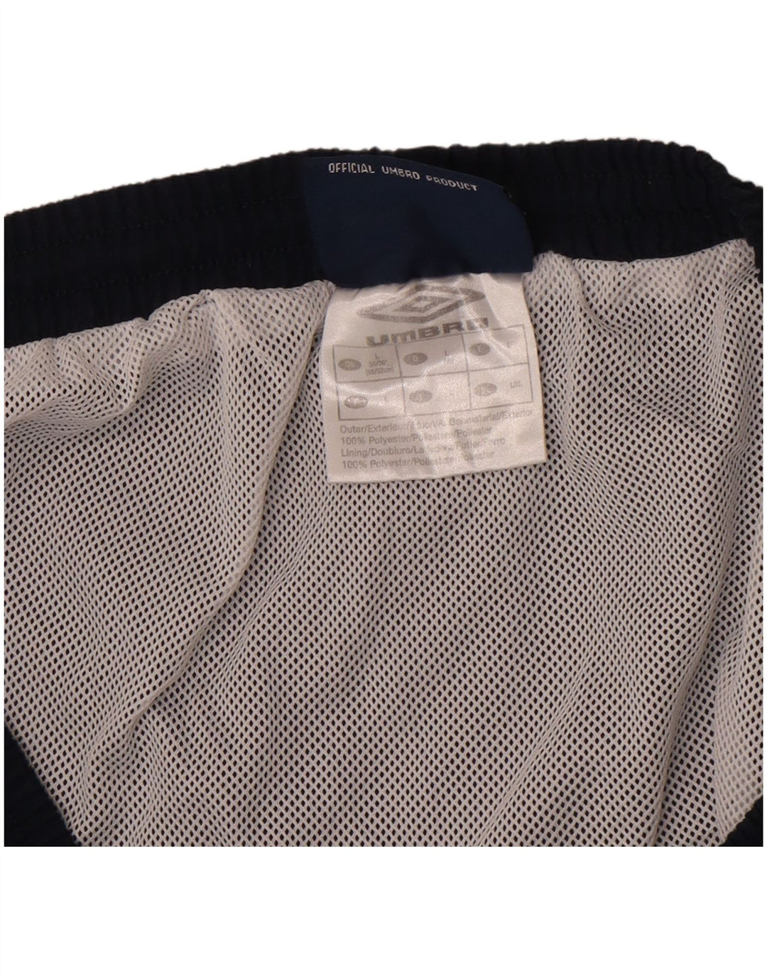 Umbro Mens Swimming Shorts Large  Navy Blue Polyester