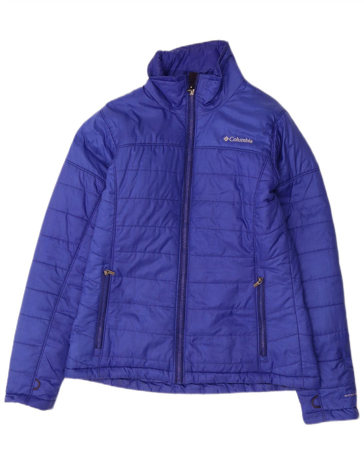 Columbia Veste matelassée Interchange Liner pour femme UK 14 Bleu moyen Polyester