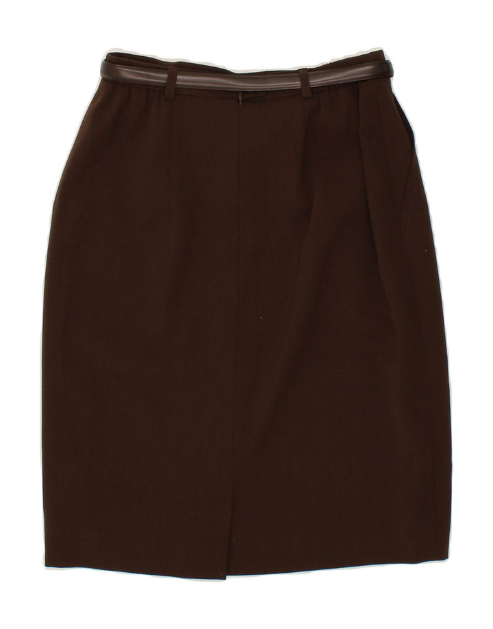 ARA Womens Pencil Skirt UK 12 Medium W26 Brown Polyester Vintage ARA and Second-Hand ARA from Messina Hembry 