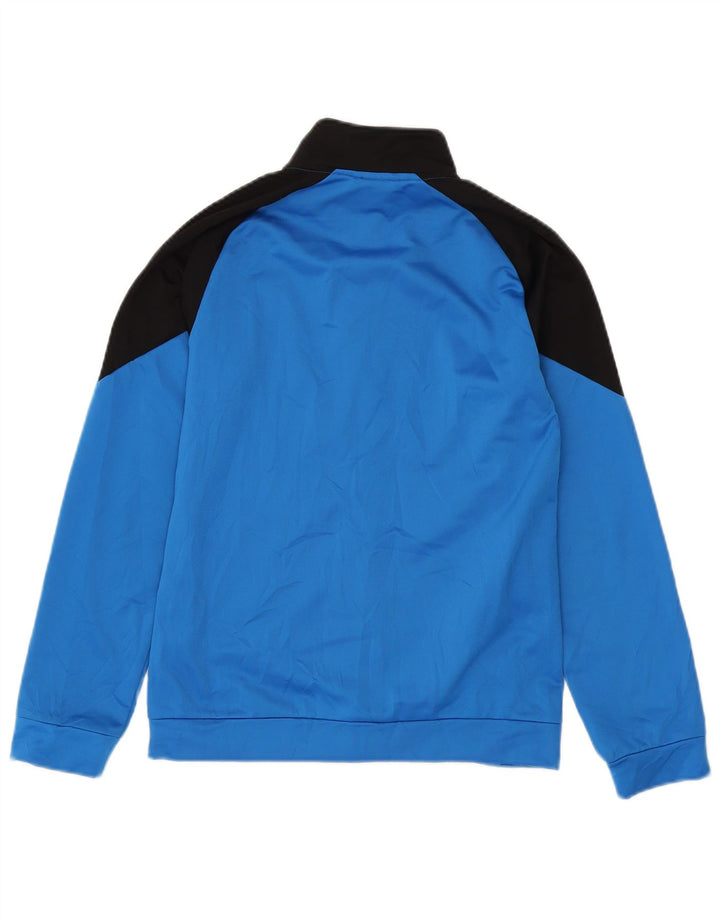 Giacca da ginnastica grafica PUMA da ragazzo 13-14 anni Blu Colourblock