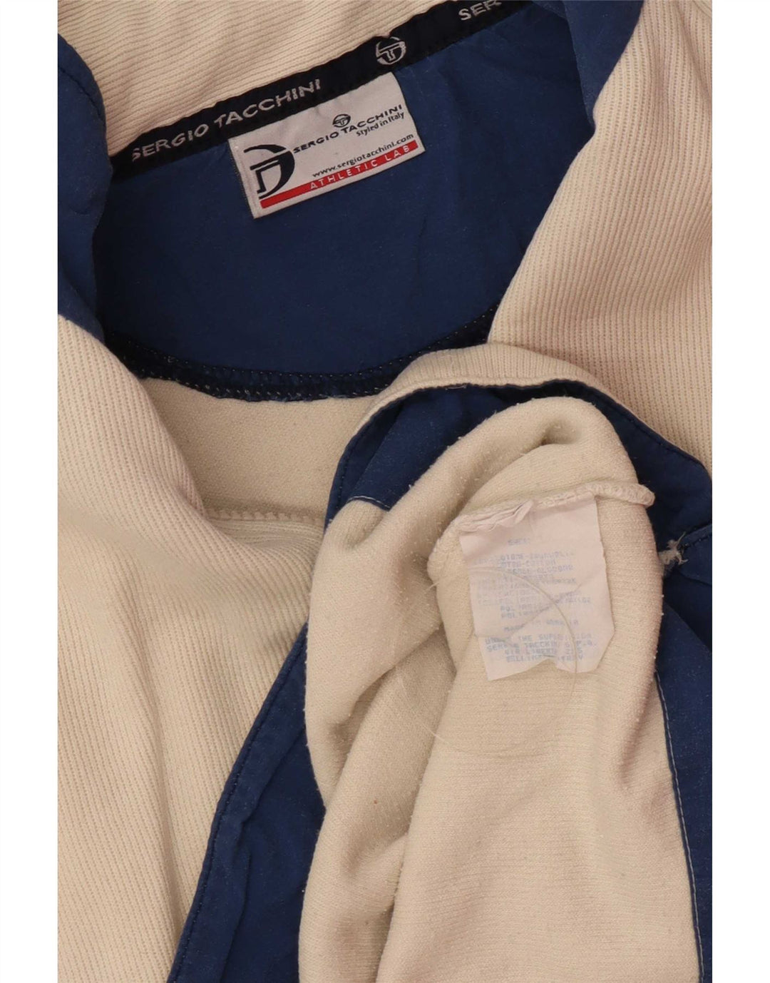 Sergio Tacchini Herre lynlåshals Top Langærmet Medium Beige Bomuld