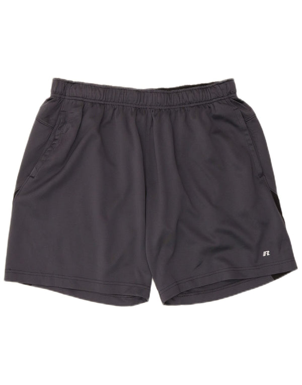 Pantaloncini sportivi Dri-Power da uomo Russell Athletic, grandi, color grigio